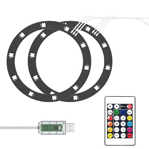 iPega PS5 Slim Console RGB LED Light Strip Ambient Decoration Accessories Remote/APP/USB, 3 Methods DIY Decoration iPega PS5 Slim Console RGB LED Light Strip Ambient Decoration Accessories Remote/APP/USB, 3 Methods DIY Decoration